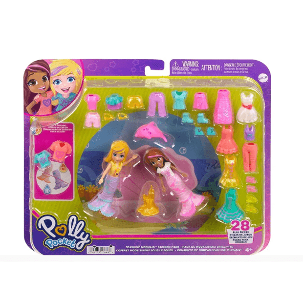 Polly Pocket Pacote de Moda Grande - Mattel