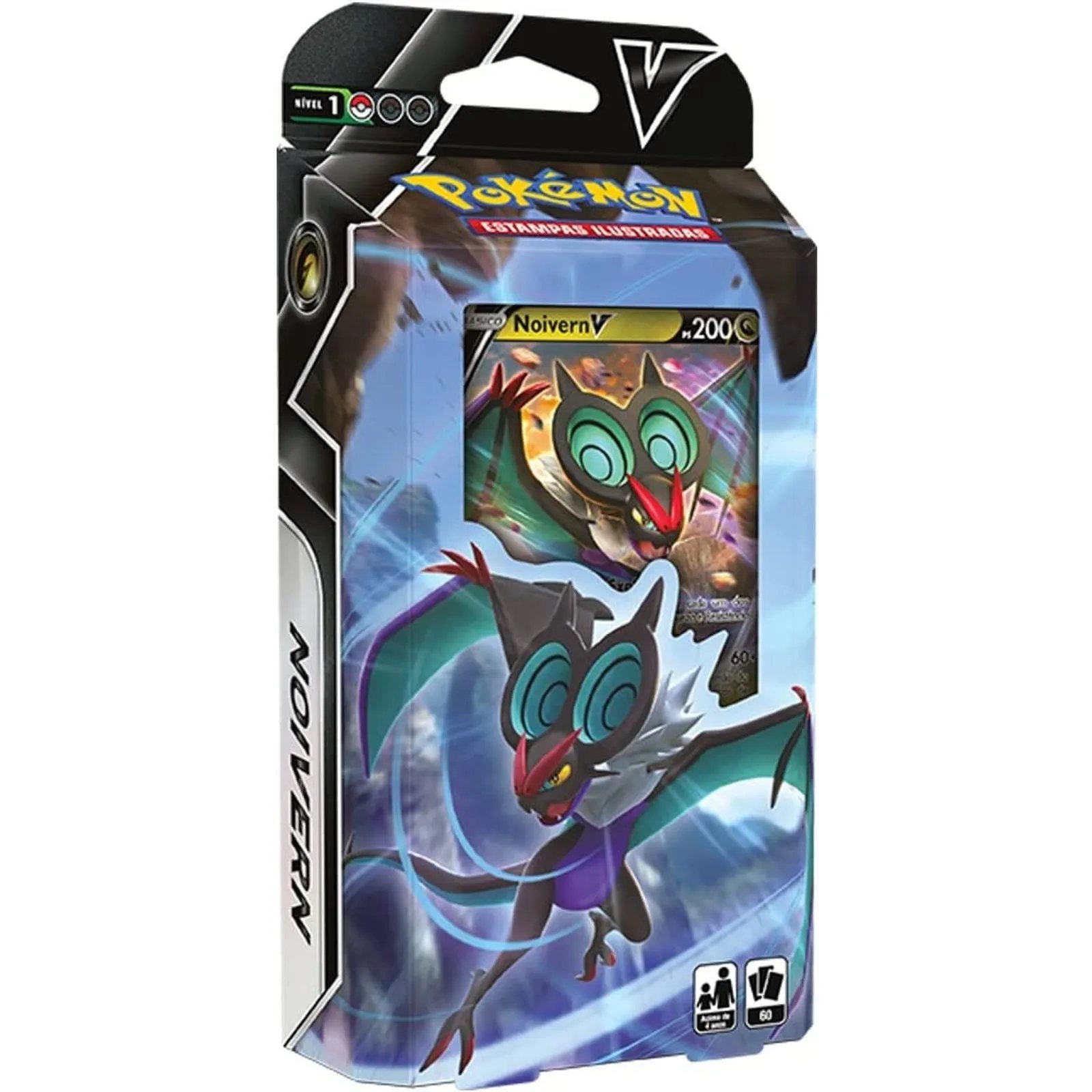 Pokémon Baralho Batalha V - Rayquaza e Noivern - Atacado Contini