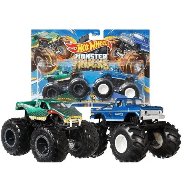 Hot Wheels Monster Trucks (2 Veículos) - Mattel