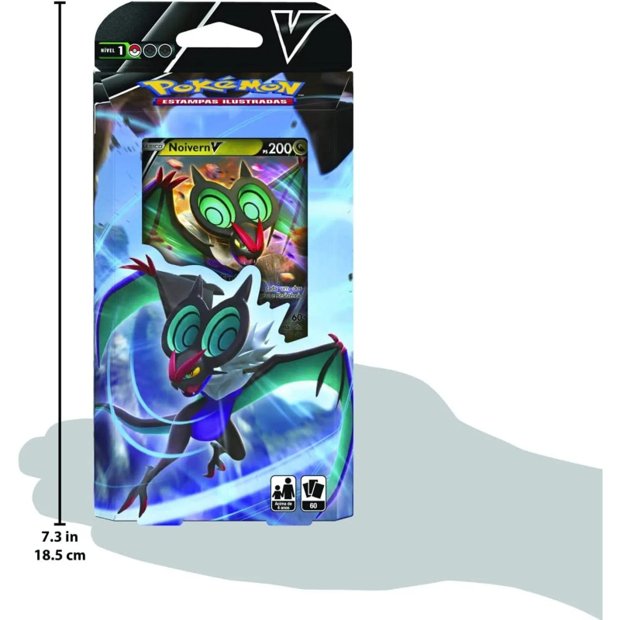 Pokémon Baralho Batalha V - Rayquaza e Noivern - Atacado Contini