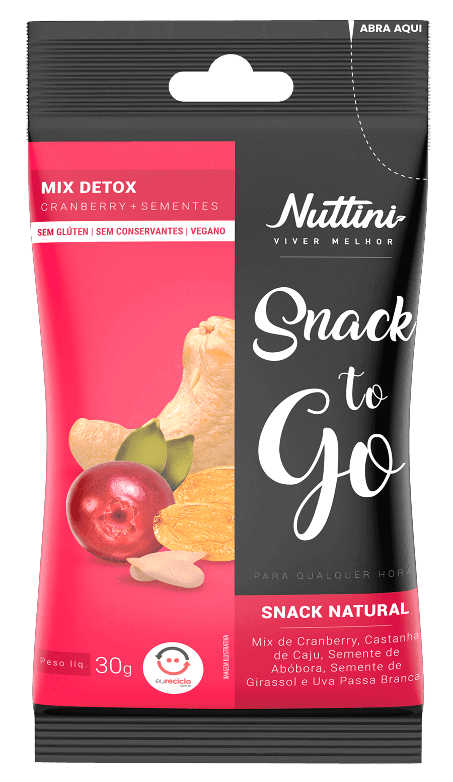 Snack Mix Detox - 30g | Nuttini