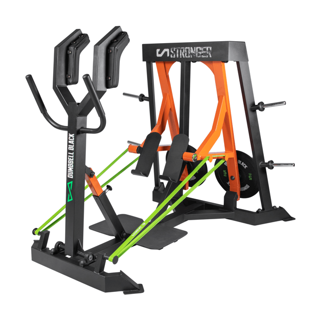 Power Rusher Workout Machine Power Runner Stronger | Dumbbell Black