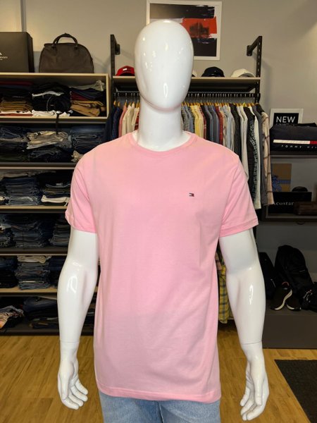 Camiseta Tommy Hilfiger Vermelho Basica - New Man Store