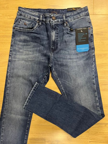 CALÇA JEANS ACOSTAMENTO SKINNY THERMO TECH 120513017 Tolotti Men