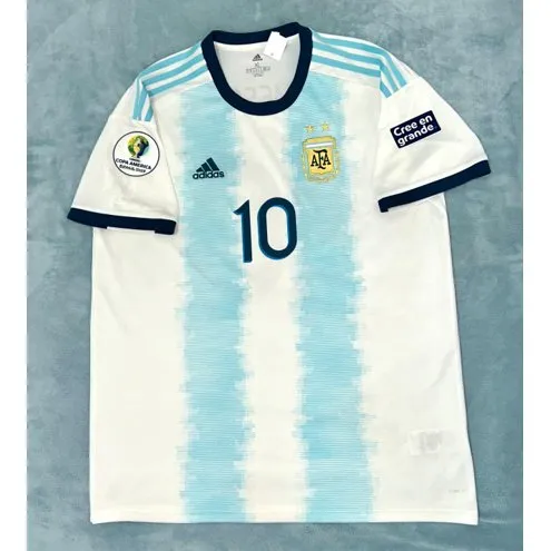 Camisa da Argentina Copa América 2019 Home- Messi
