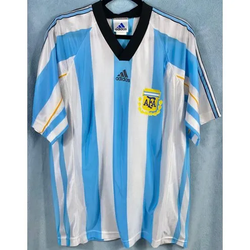 Camisa da Seleção da Argentina Copa 1998- Home