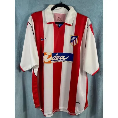 Camisa do Atlético de Madrid de Jogo 2001 - Home - Diego Alonso