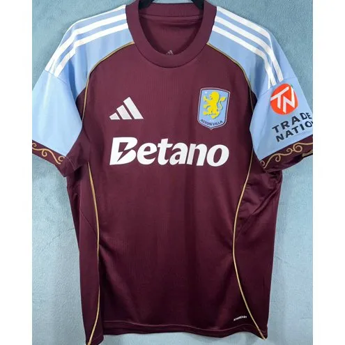 Camisa do Aston Villa 2025/26 - Home