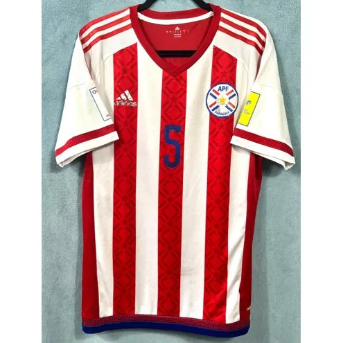 Camisa da Seleção do Paraguai Copa 2018 Home- Balbuena