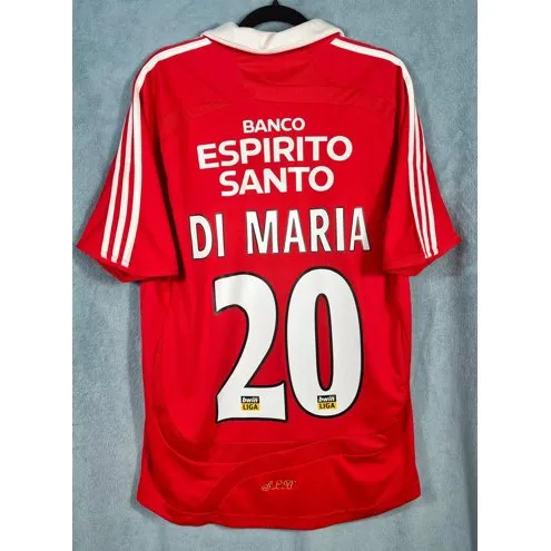 Camisa do Benfica 2007/08 Home- Di Maria