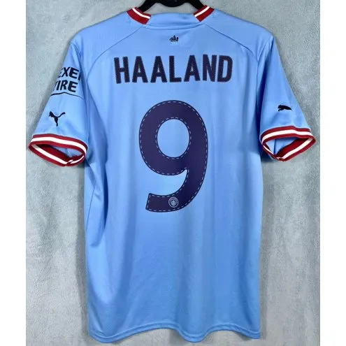Camisa do Manchester City 2022/23 Home- Haaland
