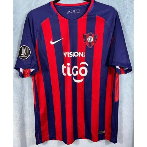 Camisa Cerro Porteño De Jogo 2018 Home- Arzamendia