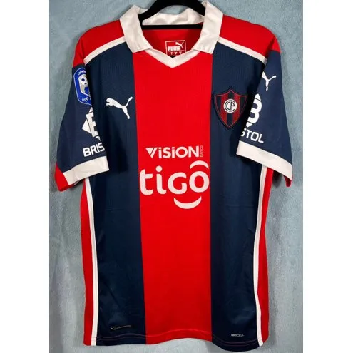 Camisa do Cerro Porteño De Jogo 2021 Home- Lopez