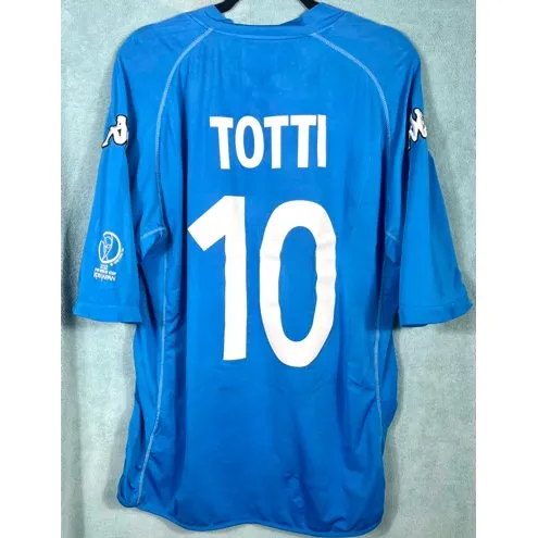 Camisa da Seleção da Itália Copa 2002 Home- Totti