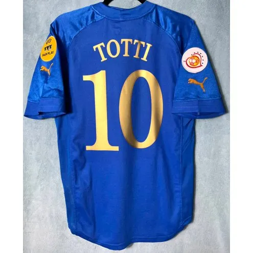 Camisa da Seleção da Itália Euro 2004 Home- Totti