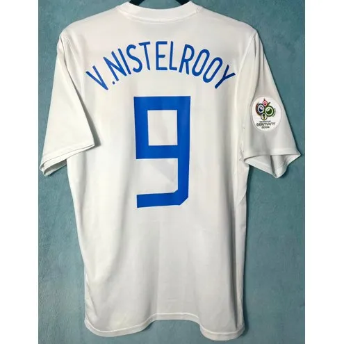 Camisa da Seleção da Holanda Copa 2006 Away- V.Nistelrooy