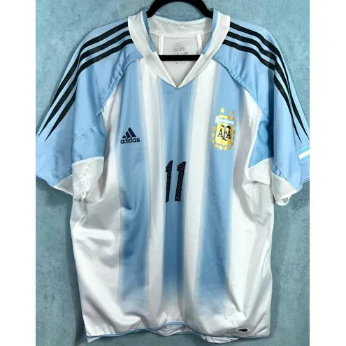 Camisa da Seleção da Argentina Jogador- 2004