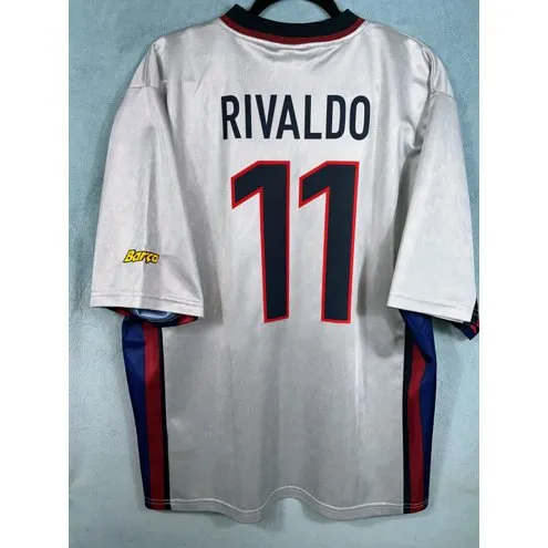 Camisa do Barcelona 1999/00 Away - Rivaldo
