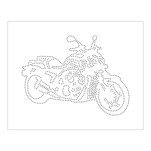 moto desenho simples