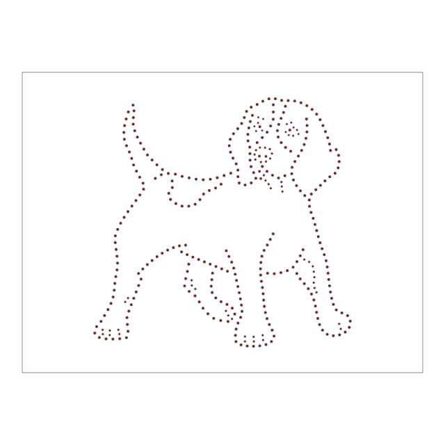 Stencil Patrulha Canina - 15x20 - Ref A3039