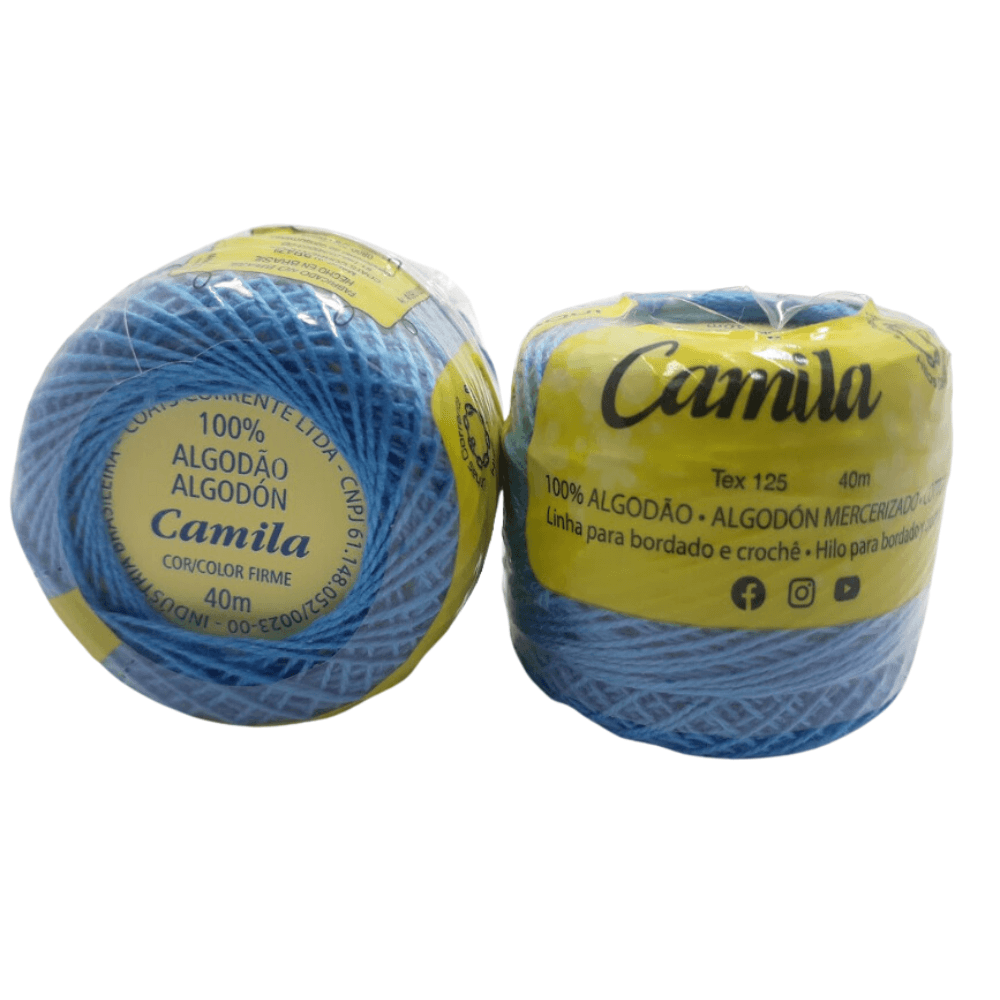 Linha para Bordado Camila 40m | Vitrine do Artesanato