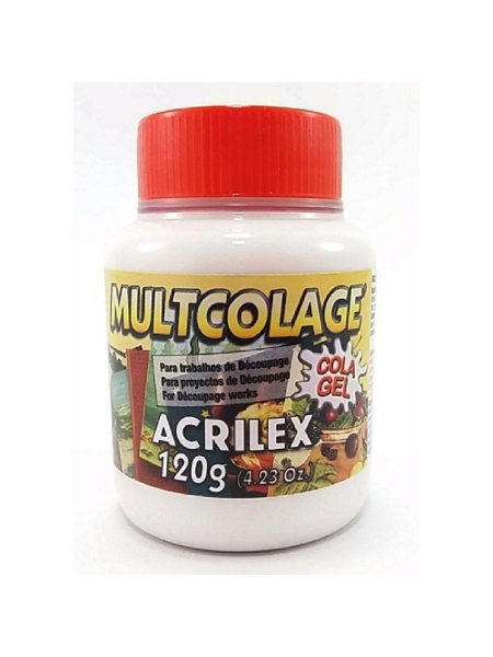 Multcolage Cola Gel Acrilex 120g