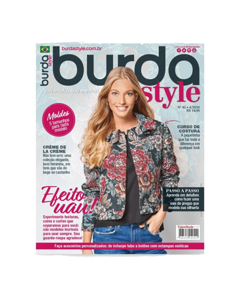 Revista Burda Nº45 - Efeito Uau
