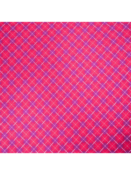 Tecido Tricoline Modena Ibirapuera Têxtil - Xadrez Vermelho