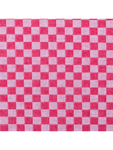 Tecido Tricoline Xadrez Vermelho e Preto (7 mm) - Peripan - 50 x 150 cm -  Artesanalle Tecidos
