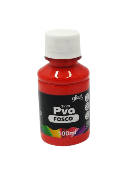 tinta-pva-fosco-gliart-100ml-vermelho-vivo