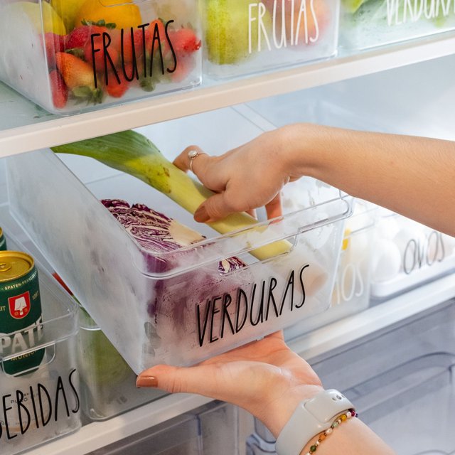 ORGANIZADOR DE GELADEIRA SCRIPT - VERDURAS