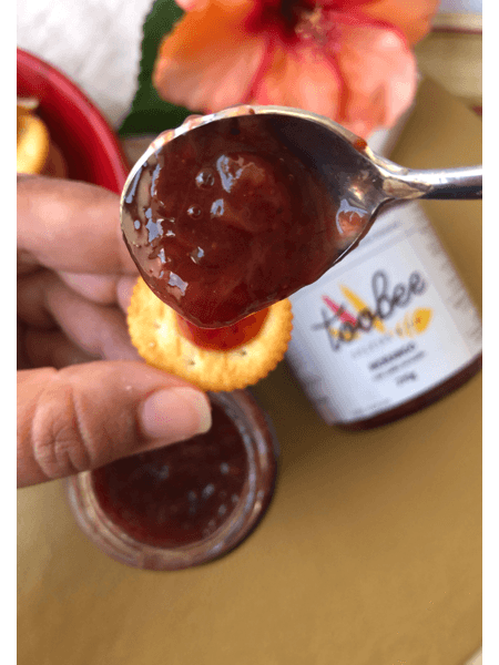Geleia de Morango com Limão Siciliano 280g | TooBee Store