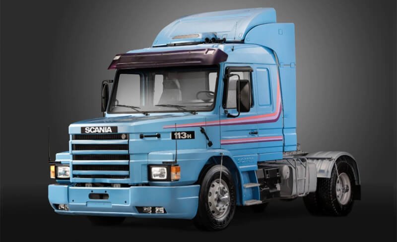 Como desenhar uma SCANIA 113 H 