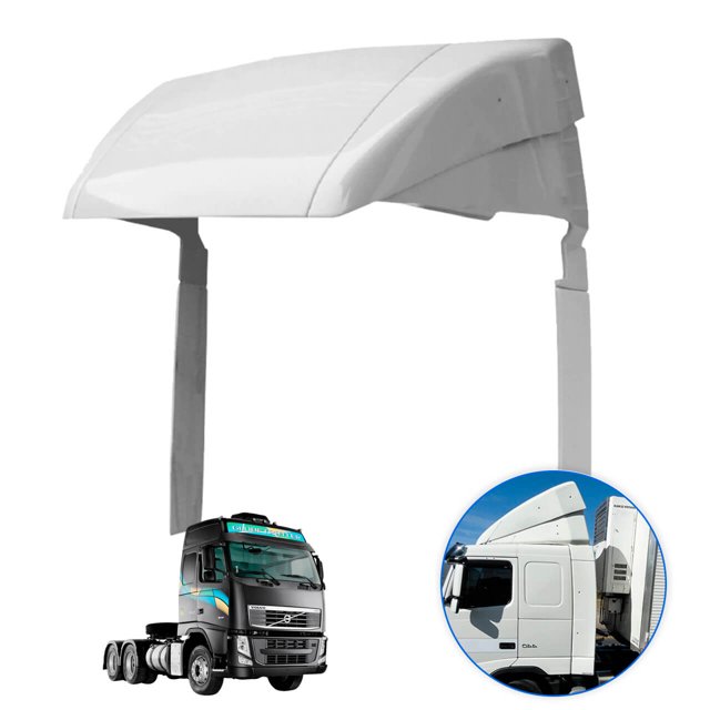 Defletor de Ar Modelo original Rebaixado para Caminhão Volvo FH