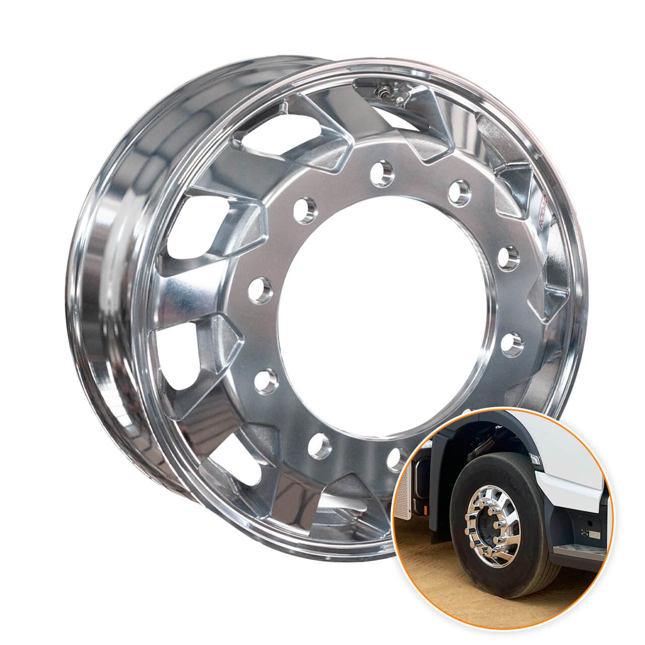 Roda De Alum nio X Diamond Aro 22 5 Mundo Do Caminh o roda-de-alum-nio-x-diamond-aro-22-5-mundo-do-caminh-o