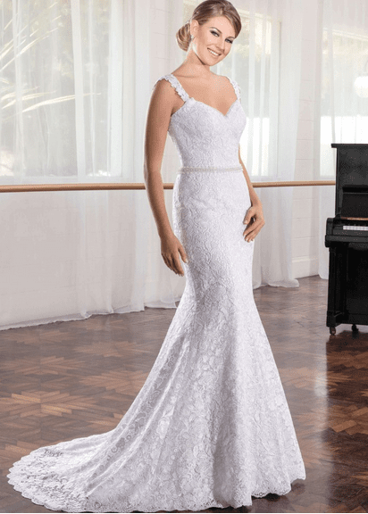 Vestido sereia best sale com cinto