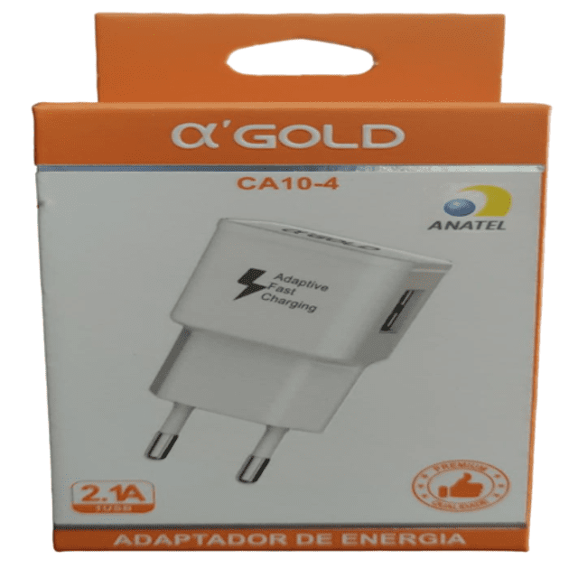 Fonte Carregador USB 2.1A - O' Gold