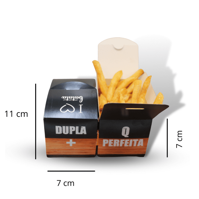 ▻ Embalagem para delivery de batata frita: qual a melhor opção?