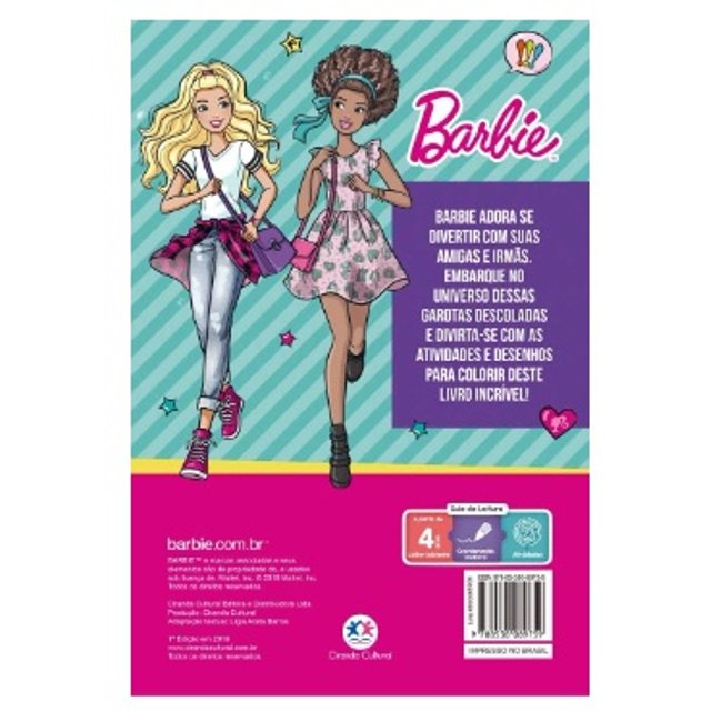 Barbie - Livro para colorir