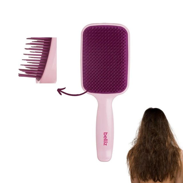 Escova Raquete Belliz Flex Hair