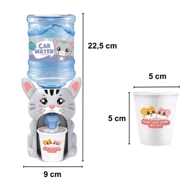 Mini Dispenser para Água Micelar de Bichinhos de 300ml