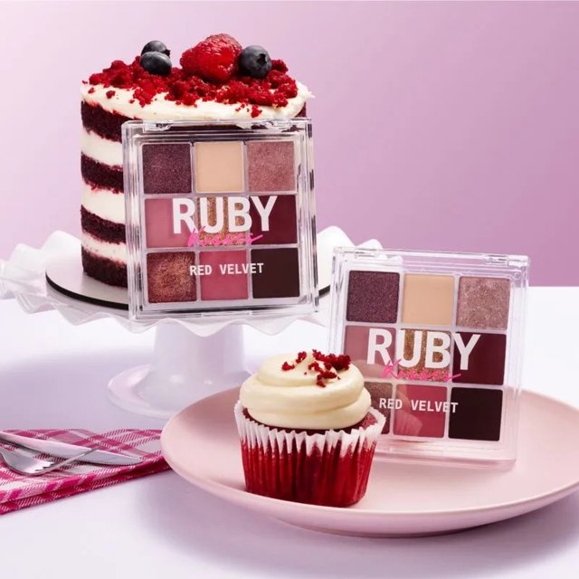 Paleta Sombras Ruby Kisses Red Velvet RMPS15BR 11,7g | Grazi Oliver Shop