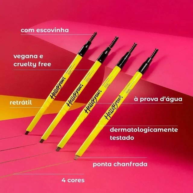 Lapiseira Sobrancelhas Vizzela Hello Brow! 0,24g | Grazi Oliver Shop