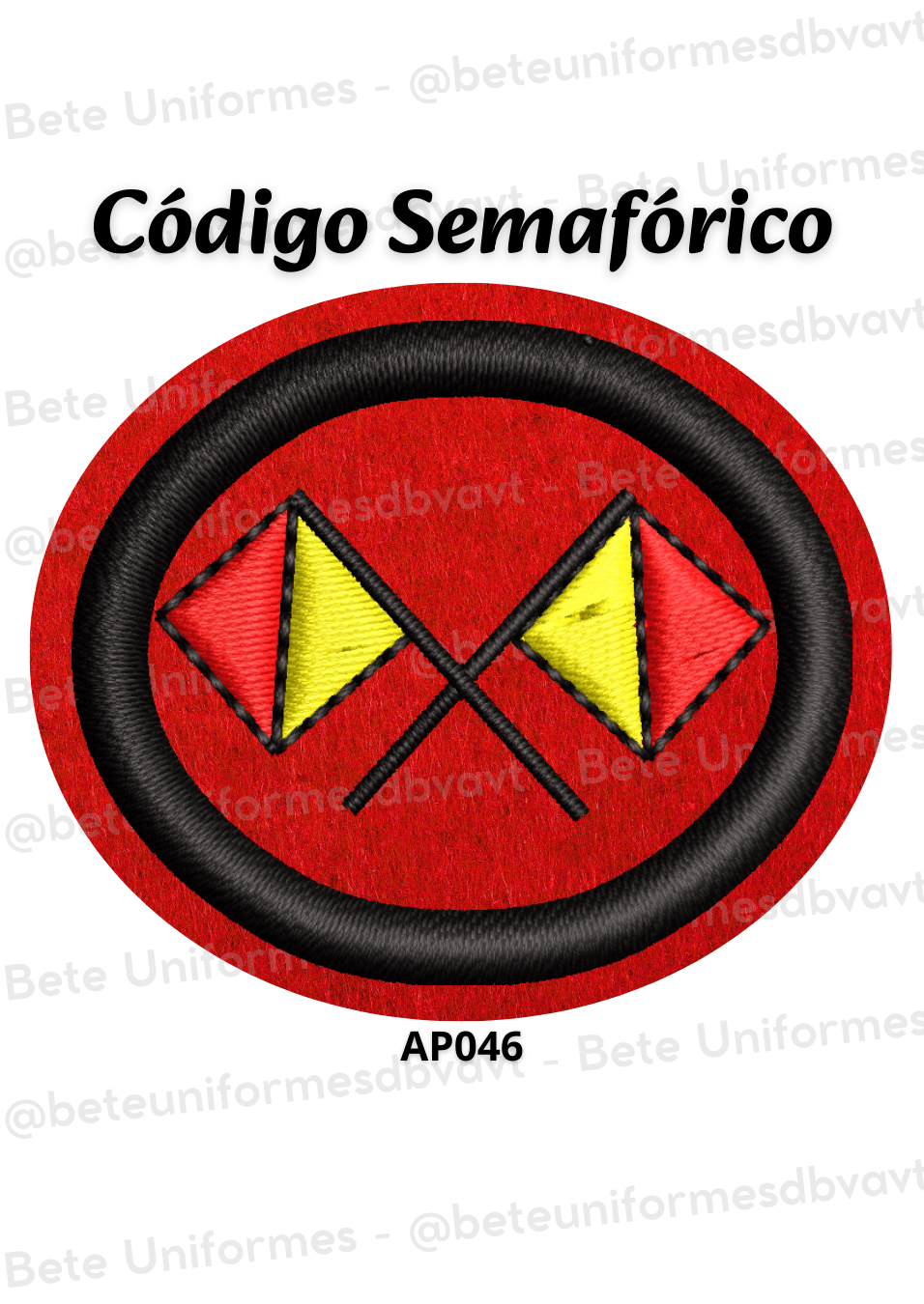 Código Semafórico - AP046 - Especialidade de Desbravadores | Bete Uniformes