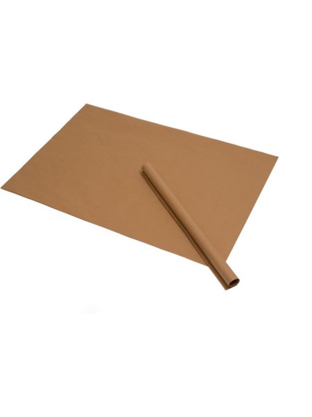 Papel Kraft Folha 66x96cm 80g Natural Papelaria Ideal Store 5755