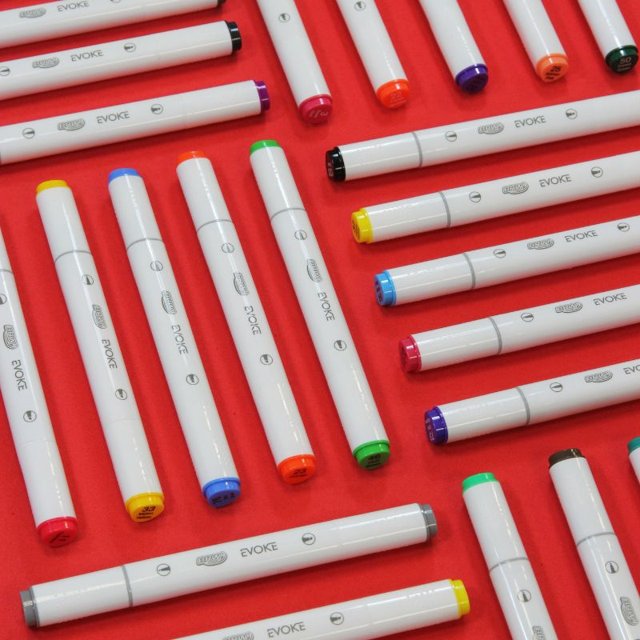 Marcador Criativo Artístico 48 Cores Evoke Dual Marker BRW