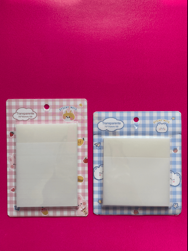 Post it transparente 50 folhas Milly paper