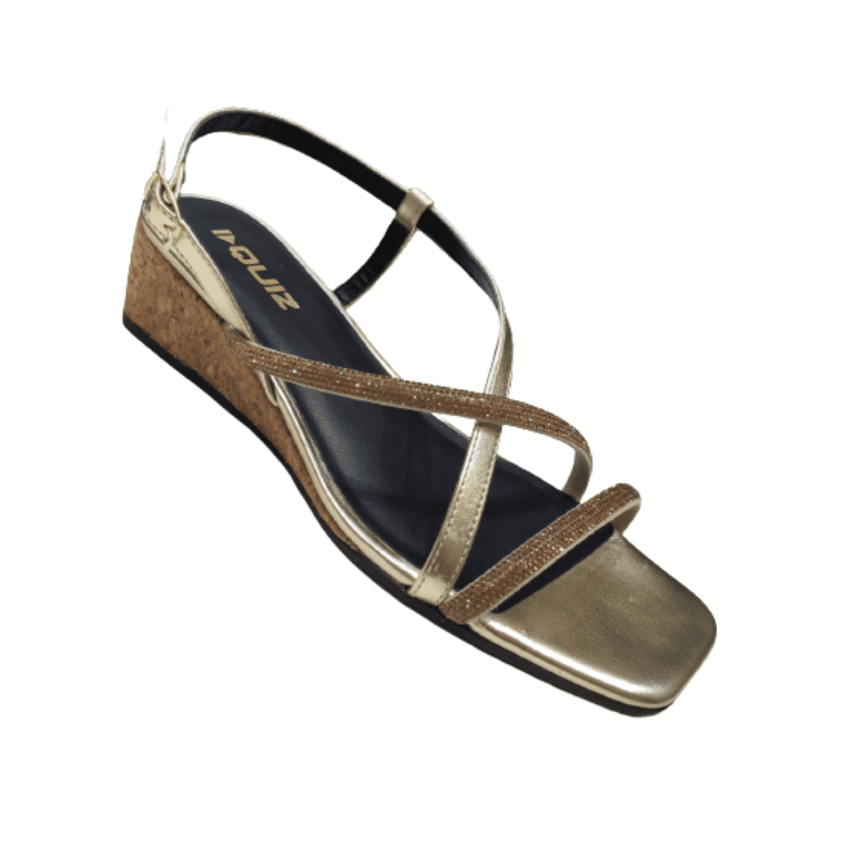 Sandália online anabela 2018