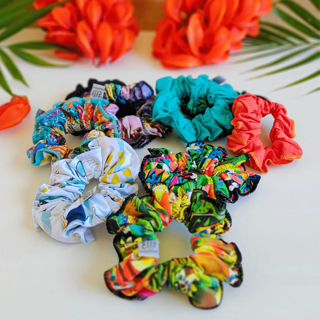 Passo a passo para usar nosso Scrunchie Modelador! Ele é tudo para o s