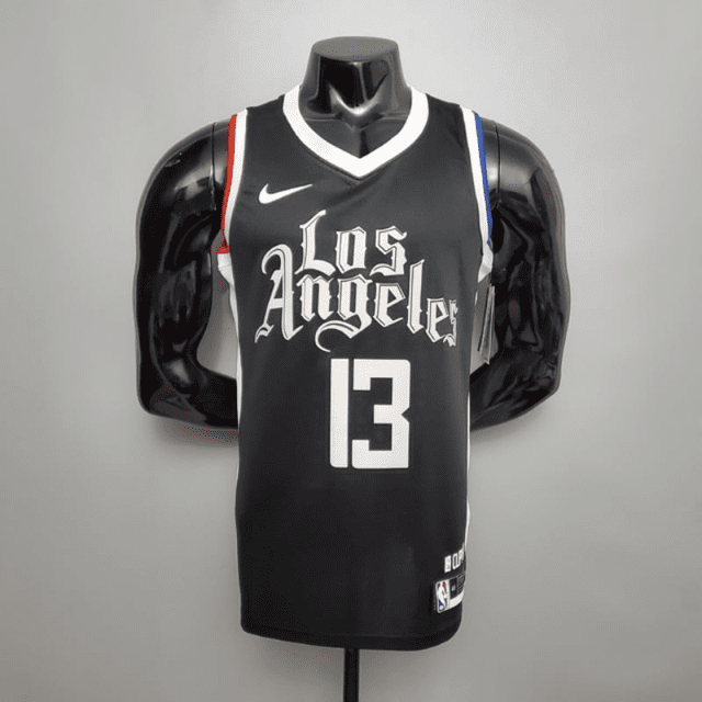 City Edition 2020-2021 Los Angeles Clippers Black #13 NBA Jersey,Los  Angeles Clippers